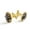 Color 6, variant on Men's Classic Stainless Steel, Galaxy Ballet Dancer Silhouette Cufflinks Business Wedding Shirts, Golden
