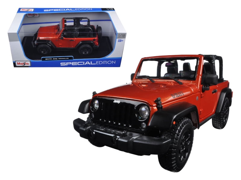 1/18 Jeep Wrangler Willy's Convertible American Off Road 4x4 1:18 