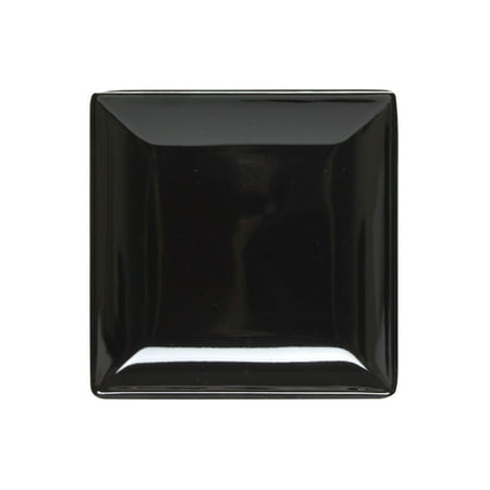 

Black 4 1/2 Square Plate 1/2 Deep Melamine Pack of 6