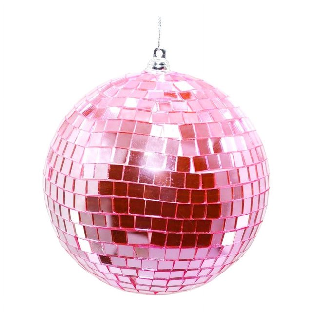 Hecho a medida para decoración de fiesta de escenario de Navidad, luz de discoteca dorada y plateada, bola de espejo inflable, decoración navideña de baile
