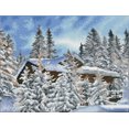 thumbnail image 1 of Diamond Dotz Kit d'Art Diamant Carré 12.2"X16.14 Pouces-Retreat Alpin, 1 of 1