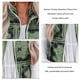 thumbnail image 4 of Tie Dye Vest Outwear Comfortable Fleece Fuzzy Zipper Vest Soft Fashion Ethnic Warm Lightweight for Female for Shopping ANGGREK Otros, 4 of 6