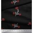 thumbnail image 3 of Soimoi Cotton Duck Fabric Leaves & Floral Artistic Decor Fabric Printed Yard 42 Inch Wide, 3 of 3