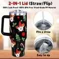 thumbnail image 6 of Christmas Gifts for Mom, 40 OZ Christmas Tumbler with Handle and Straws, Merry Christmas Insulated Tumbler Cup, Xmas Gifts for Men, Women, Family, Grandma, Aunt, Nurse, Teacher, Coworker, 6 of 6