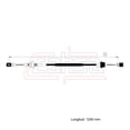 thumbnail image 3 of Cable Chicote Acelerador Compatible Con Ford Ecosport 2.0L 2003 2004 2005 2006 2007 CAHSA Cable Chicote Acelerador, 3 of 7