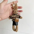 thumbnail image 1 of Korean Style Cartoon Rabbit Plush Keychain Pendant for Girls and Kids, 1 of 7