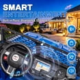 thumbnail image 6 of 24V 2 Seater Ride on Toys for Kids, Powered Ride on Car with Remote Control, 4 Wheel Suspension, Bluetooth, Music, LED, Dual 200W Motors, Soft Start, Electric Car for Big Kids Girls Boys 3-8, Blue, 6 of 10