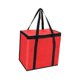 thumbnail image 4 of Bolsa isotérmica para 6 vasos, bolsa para llevar, bolso de mano grande para bebidas, reutilizable. Rojo, 4 of 9