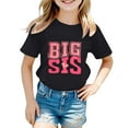 thumbnail image 1 of Hiiyo T-Shirt d'Été à Manches Courtes Col Rond pour Filles Tout-Petits, Tailles 1-13, 1 of 3