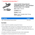 thumbnail image 2 of Intake Variable Timing Solenoid - Compatible with 2015 - 2016 Land Rover Discovery Sport 2.0L 4-Cylinder, 2 of 2