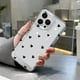 thumbnail image 5 of Funda de teléfono para iPhone 14 13 15 16 Pro Max 12 11 X XR XS 7 8 16 Plus SE 2022 Funda de silicona suave transparente con gráfico de corazón, 5 of 5