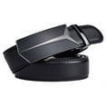 thumbnail image 3 of Mode Hommes Boucle Automatique Ceinture en Cuir Véritable Jeans Cadeau, 3 of 3