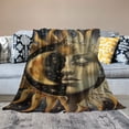 thumbnail image 2 of Orinice Sun Moon Throw Blanket Warm Flannel Blanket Soft Warm Printed Blanket for Bed, Couch and Sofa for Kids Teen Young Boys Girls, 60x80in, 2 of 6