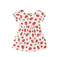thumbnail image 2 of Économies d'Été! Robe d'Été pour Enfants, Robes Décontractées pour Filles en Liquidation, Robe Sans Manches Imprimée Mode et Mignonne Robe de Princesse Respirante Douce et Confortable, 2 of 5