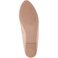 thumbnail image 7 of Womens Slip On Genuine Leather Formal Casual Pumps Ballerina Style Shoes - Nude - US 9, 7 of 7