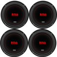 thumbnail image 1 of Boss Chaos Exxtreme 10" 1000W Dual Voice Coil 4 Ohm Car Audio Subwoofer (4 Pack), 1 of 6