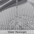 thumbnail image 4 of Shower Curtain, Shower Curtains for Bathroom, Extra Long Shower Curtains - Waffle Textured Thick Fabric Shower Curtains for Bathroom, 70.87x70.87", 4 of 8