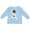 AE-Light Blue, variant on Karate Girl, Cute Girl, Black Belt, Brown Hair Girls Long Sleeve Toddler T-Shirt