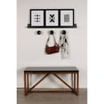thumbnail image 6 of Uniek Kate And Laurel Levie Wall Shelf, 3-1/2"H x 42"W x 3-1/2"D, Black, 6 of 10