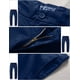 thumbnail image 4 of Pantalones ajustados tipo tapered stretch casual para hombre azul, 4 of 5