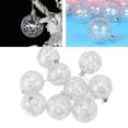 thumbnail image 4 of Adornos De Bolas De Navidad, Decoraciones De Navidad, Plástico Brillante Fuerte, Inastillable, Colgante Exquisito Para El Hogar ANGGREK Plata, 4 of 8