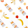 Pillars Nonfat Greek Yogurt Drink with Probiotics, Strawberry Banana