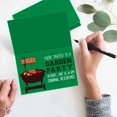 thumbnail image 3 of Bright Color Folding Greeting Cards | 5” x 7” Inches When Folded in Half | 50 Sheets Per Pack | Green, 3 of 4