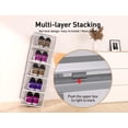 thumbnail image 3 of X-Large Shoe Storage Boxes Organizers Clear Plastic Stackable 12 Pack, Shoe Rack & Holder Substitute, Sneaker Containers, Toy Storage Organizer Bins for Closet, Entryway, Toy & Clothing Storage, 3 of 8
