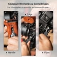 thumbnail image 5 of Folding tool set with screwdrivers and hex keys, seven functional tools included, 5 of 5