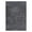 Dark Gray, variant on Hasoo Modern Washable Area Rug 8' x 10' Rug for Dining Room Indoor Striped Geometrical Carpet, Dark Gray