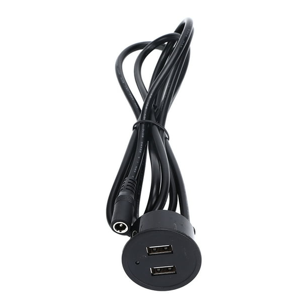 Toma de corriente USB, 2 tomas de carga USB, adaptador de puerto USB múltiple, expansor de puerto USB múltiple, logra más