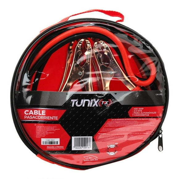 Cable Pasacorriente TuniX 400 amp 1 pza