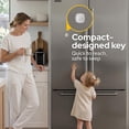 thumbnail image 3 of lalalark 8 Pack Magnetic Cabinet Locks Baby Proofing with 2 Keys, 3M Adhesive No Drill Child Proof Cabinet Locks for Kids Safety, Safe Quick Baby Locks for Cabinets, Door, Fridge, Drawers, Furniture, 3 of 9