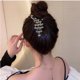 thumbnail image 4 of Clip Para El Cabello Coreano Diamante Pavo Real Bola Accesorios Mujeres, 4 of 4