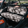 thumbnail image 3 of ZIATUBLES 2-Pack UTV Seat Covers with Horse Camouflage Print, Waterproof Scratch-Resistant Polyester Protectors for Kawasaki Mule Bench Seats, Easy to Clean UTV Decor Accessories Part, 3 of 8
