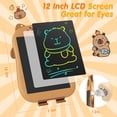 thumbnail image 2 of Tableta LCD para escribir ChainnForces de 12" con diseño de capibara, 2 of 7