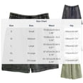 thumbnail image 2 of BRGZLK Men's Vintage Washed Distressed Shorts Summer Straight Leg Drawstring Elastic Waist Loose Breathable Shorts with Pockets for Going Out Gray L, 2 of 5