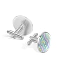 thumbnail image 3 of Easter Elegant Cufflinks Set for Men, Stainless Steel, for Formal Attire, Weddings and Business Meetings, 3 of 6