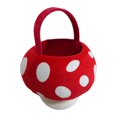 thumbnail image 3 of Way To Celebrate Easter Plush 14inch Easter Red Mushroom  Basket, 3 of 3