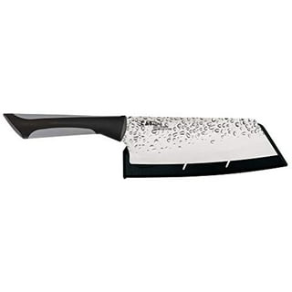 3 Piece Luna Essential Knife Set with Sheath Silver Chef Utility
