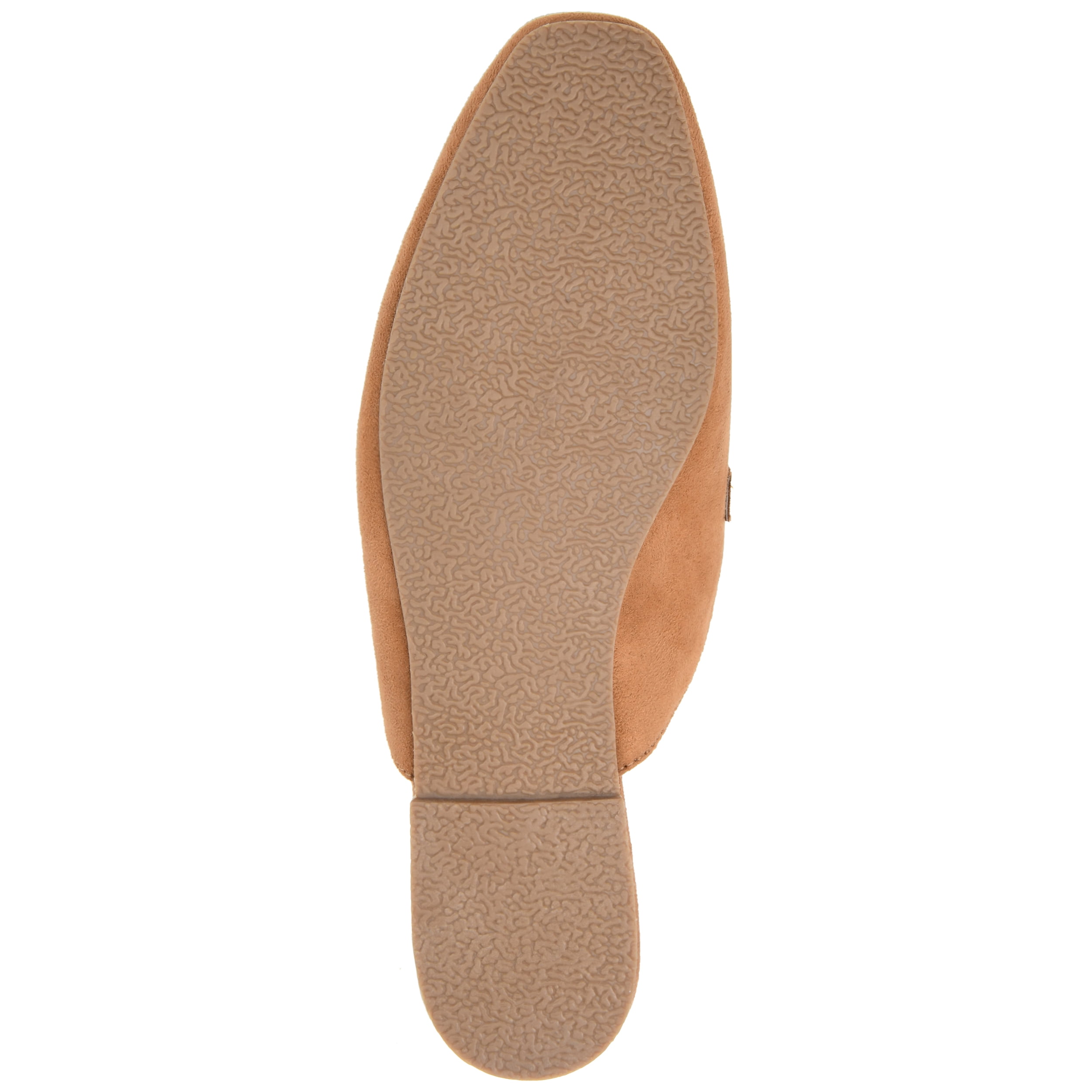 Journee Womens Ameena Slip On Square Toe Mules Flats