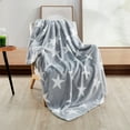 thumbnail image 3 of Home Soft Things Star Printed Flannel Travel Throw, 3 of 11