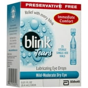 Advanced Medical Optics Blink Eye Drops, 25 ea