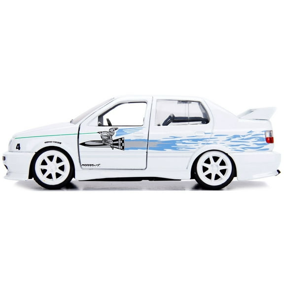 Diecast Jesse's Volkswagen Jetta White "Fast & Furious" Movie 1/32 Diecast Model Car by Jada