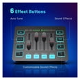 thumbnail image 5 of Gaming Mixer,Streaming 4-Channel RGB Mixer With XLR Microphone Interface,for Game Voice,Podcast ,Easy to Operate, 5 of 7