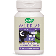 Nature's Way Valerian Nighttime 50 Tablets