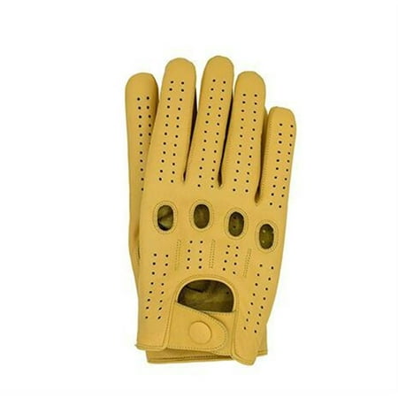 

Fashion Mens Leather Gloves Full Finger Breathable Non Unlined Slip Driving Gloves New Male Mitten -------- Secure Fit