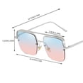 thumbnail image 4 of de sol cuadradas clásicas de estilo vintage para mujer, hombre, moda, marco grande, protección UV400, de sol, conducción al aire libre, Soledad gafas de sol de mujer, 4 of 4
