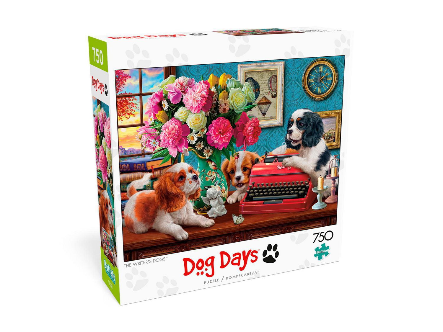 Buffalo Games - Le puzzle Dog Days - The Writer's Dogs - en 750 pièces
