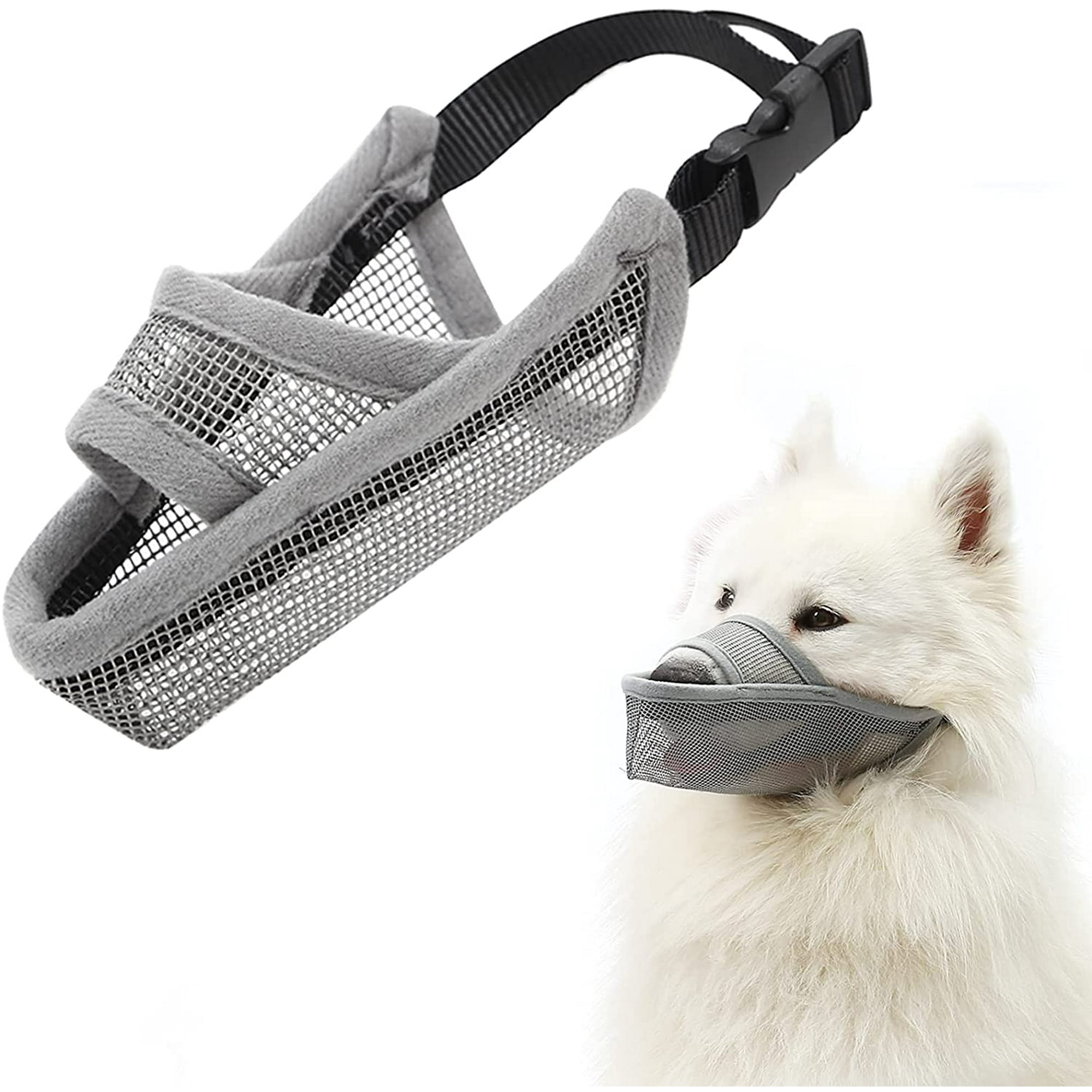 A Muzzle For Dogs Eating Poop